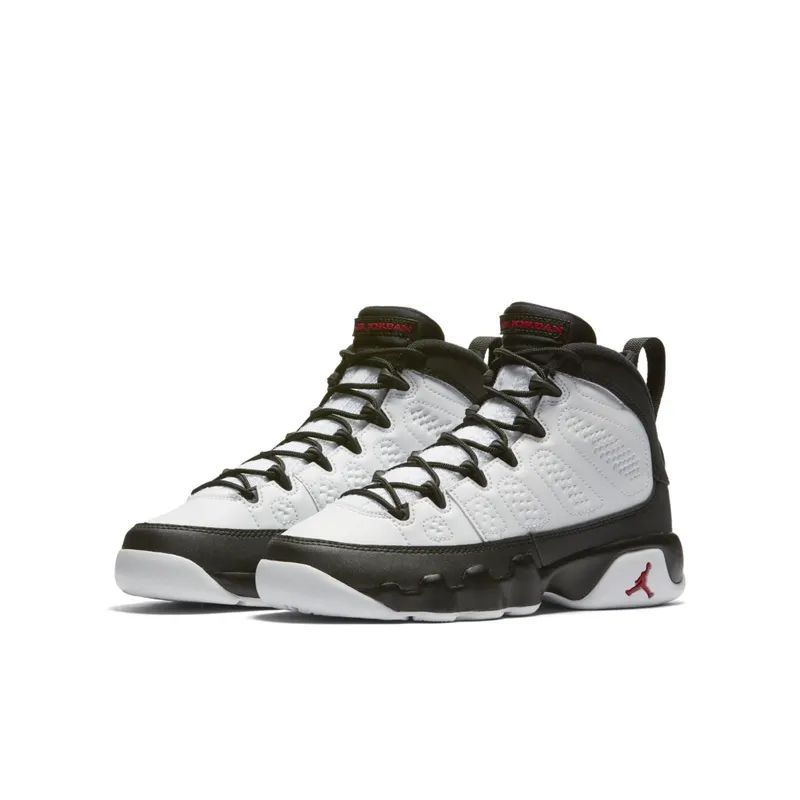Jordan 9 Retro OG 2016 (GS) White/Black-True Red (302359-112)