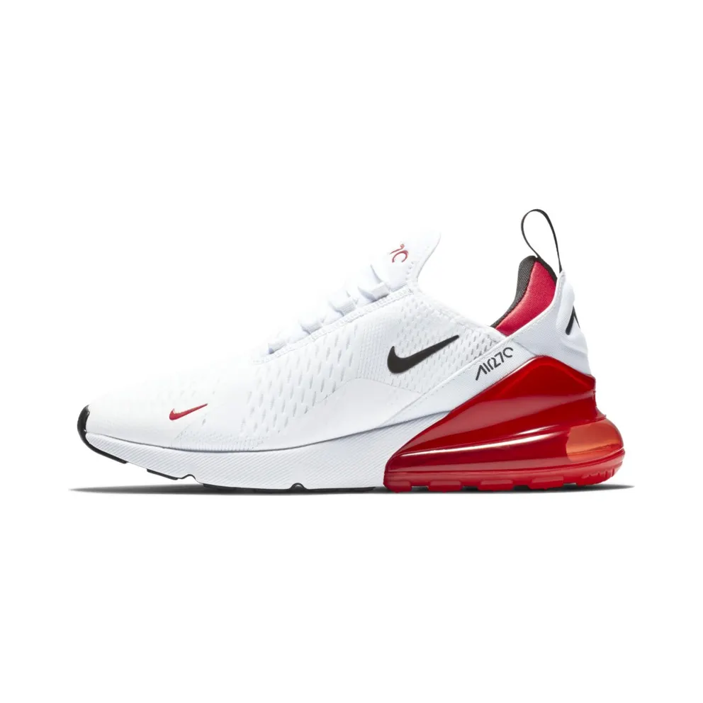 Nike Air Max 270 White Black University Red White/Black-University Red (BV2523-100)