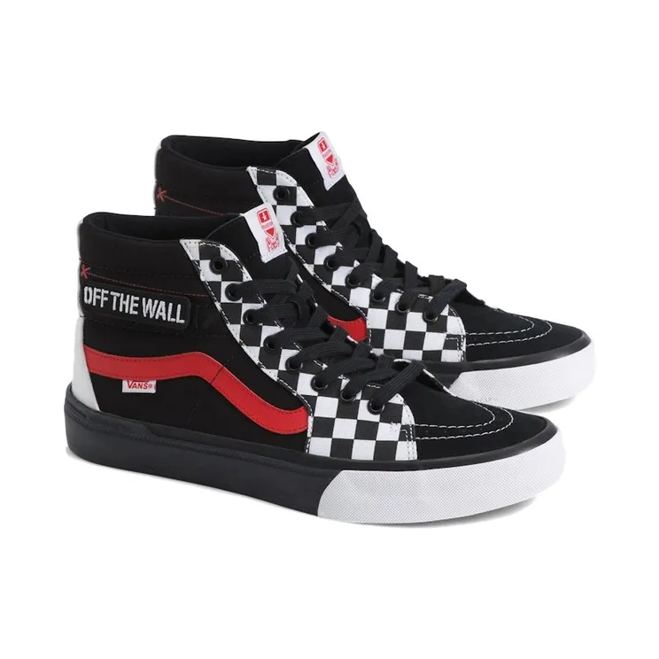 Vans Sk8-Hi FANAYOH BMX Black White Red (VN000D3QBWT)