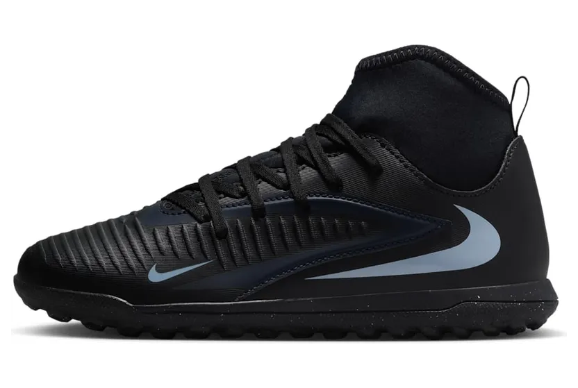 Nike Phantom 6 High Club Jr TF Black Ice Blue (HQ2048-003)