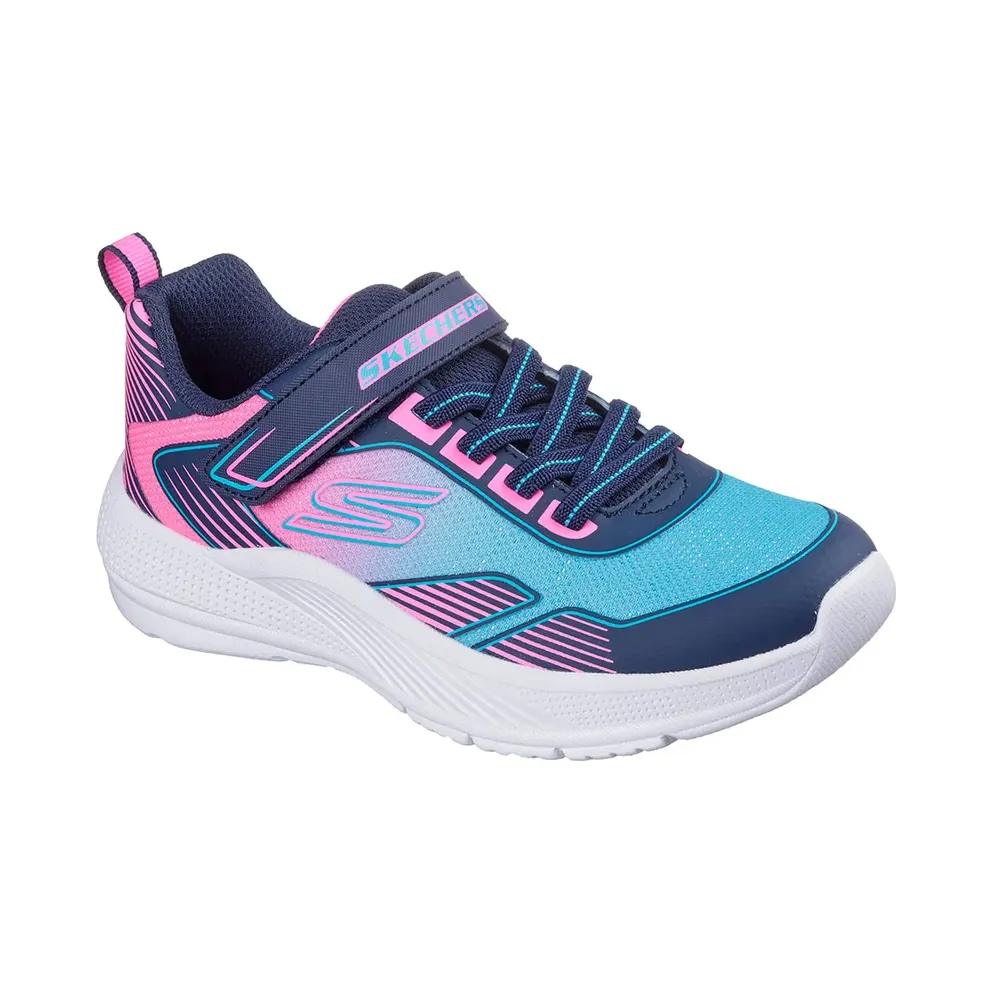 Skechers Microspec Blau (303657L-NVMT)