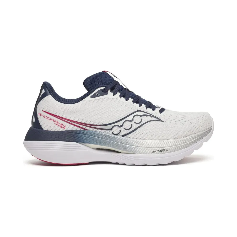 SAUCONY Endorphin Trainer “White / Navy” (S20996-110)