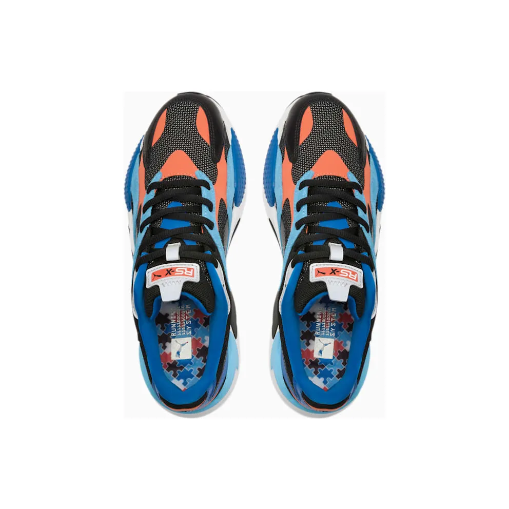 Puma RS-X3 Level Up Black Puma Black/Hot Coral (373169-02)