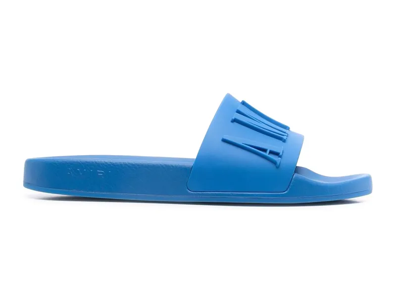 AMIRI Pool Slide Debossed Royal Blue (MFF001459)