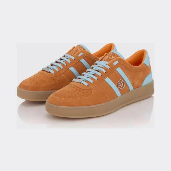 Philipp plein Retro Rebel Suede Sneakers Orange (PAFSUSC0941PLE010N20)