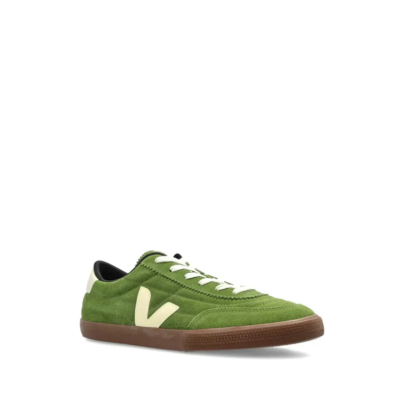 Veja Panenka Suede V-logo “Green” (FU0320902)