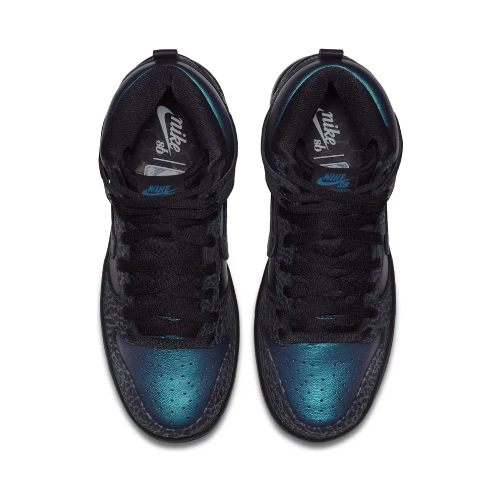 Nike SB Dunk High Black Sheep Hornet Black/Black-Black (BQ6827-001)