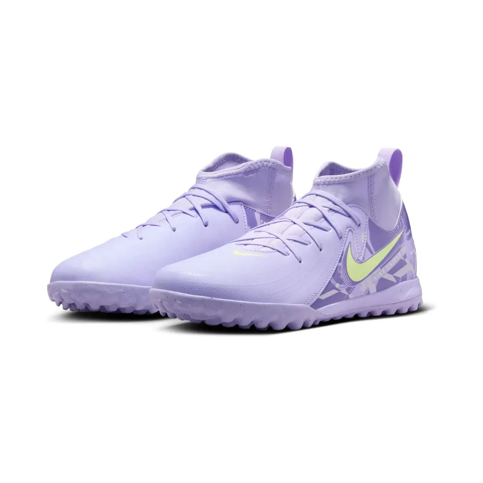 Nike Phantom Luna 2 Academy TF GS “Purple Agate Barely Volt” (HF1581-500)