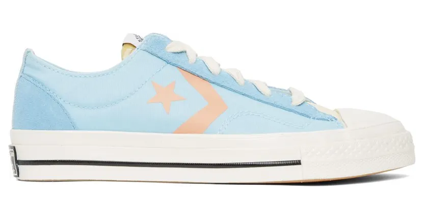 Converse Star Player 76 Vintage Sports Low ‘Crystal Blue’ Crystal Blue/Brown/White (167768C)