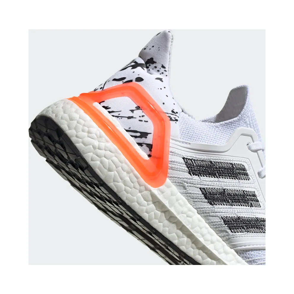 Adidas UltraBoost 20 White Orange (EG0699)