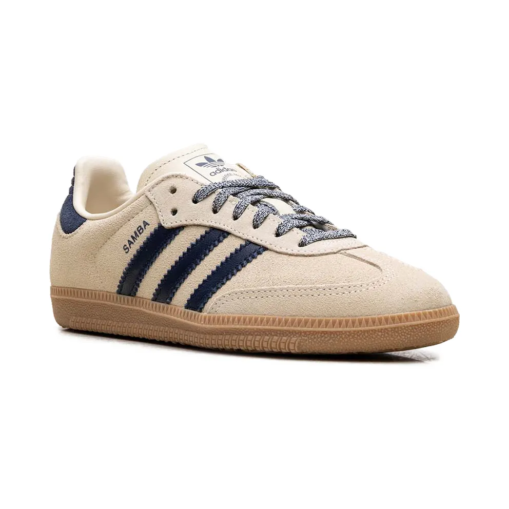 Adidas SAMBA OG J PS “White/Navy” (JS3525)