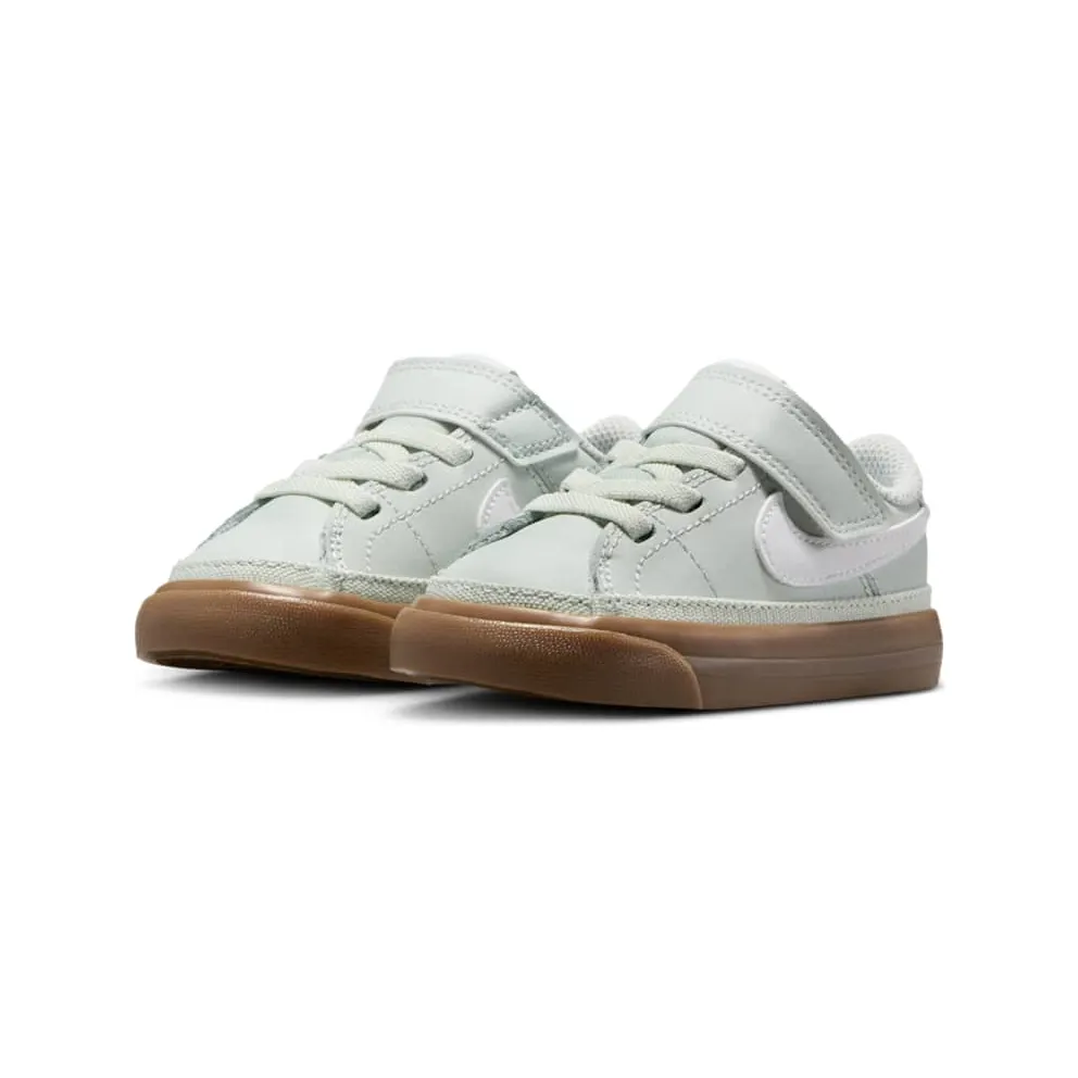 Nike Court Legacy Light Silver Gum Dark Brown White (DA5382-006)