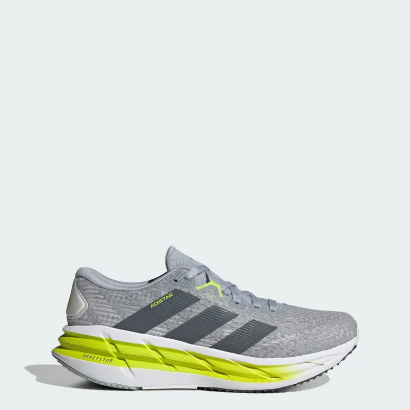 Adidas Adistar 4 Running Shoes Halo Silver / Onix / Solar Slime (JR0314)