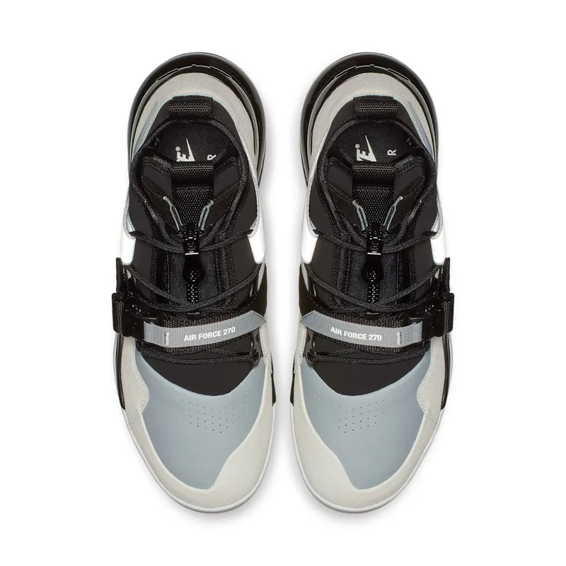 Nike Air Force 270 Utility Black Sail Black/Sail-Wolf Grey-White (AQ0572-003)