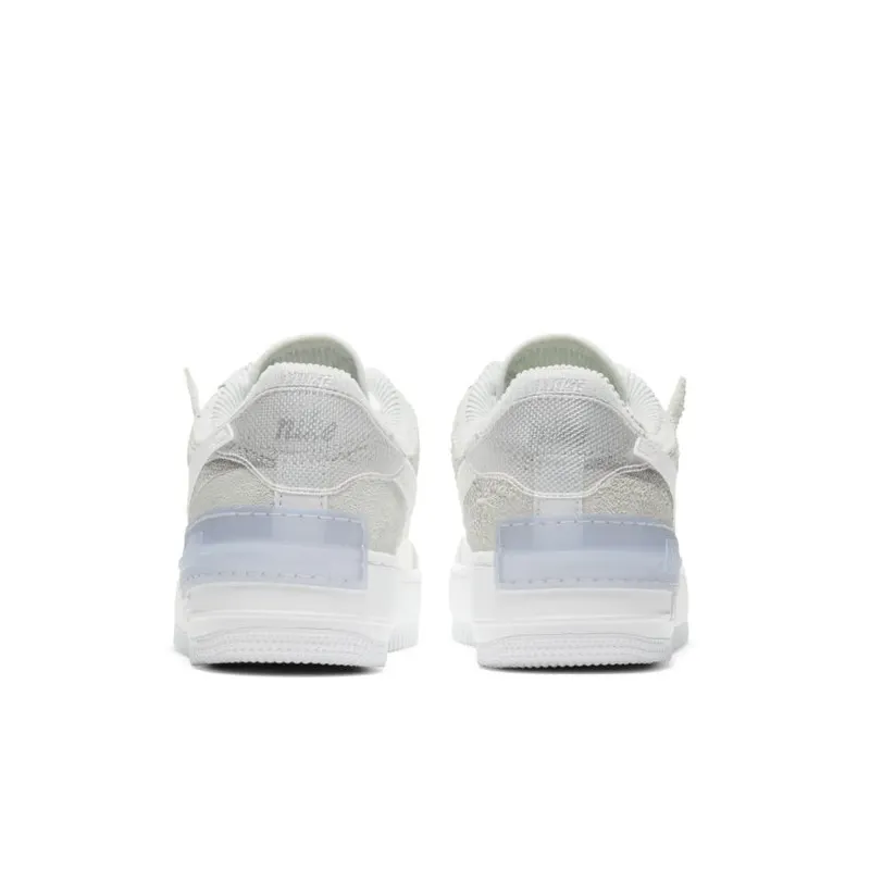 Nike Air Force 1 Shadow Pure Platinum (W) Pure Platinum/White-Metallic Silver-White (DC5255-043)