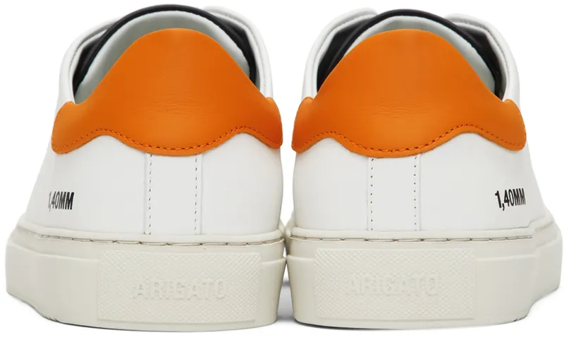 Axel Arigato White & Orange Clean 90 Triple (28487)