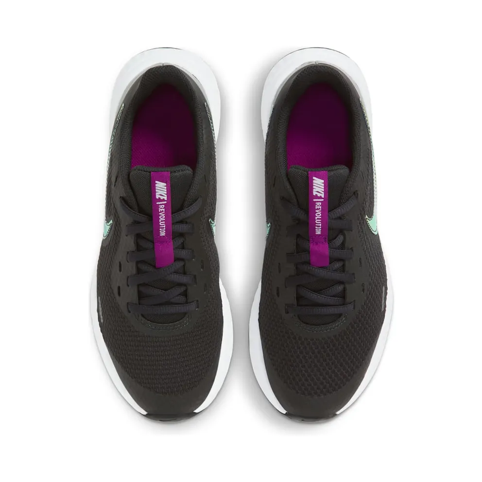 Nike Revolution 5 Power Black “Off-Noir / Red Plum / White / Multi-Colour” (CW3263-001)