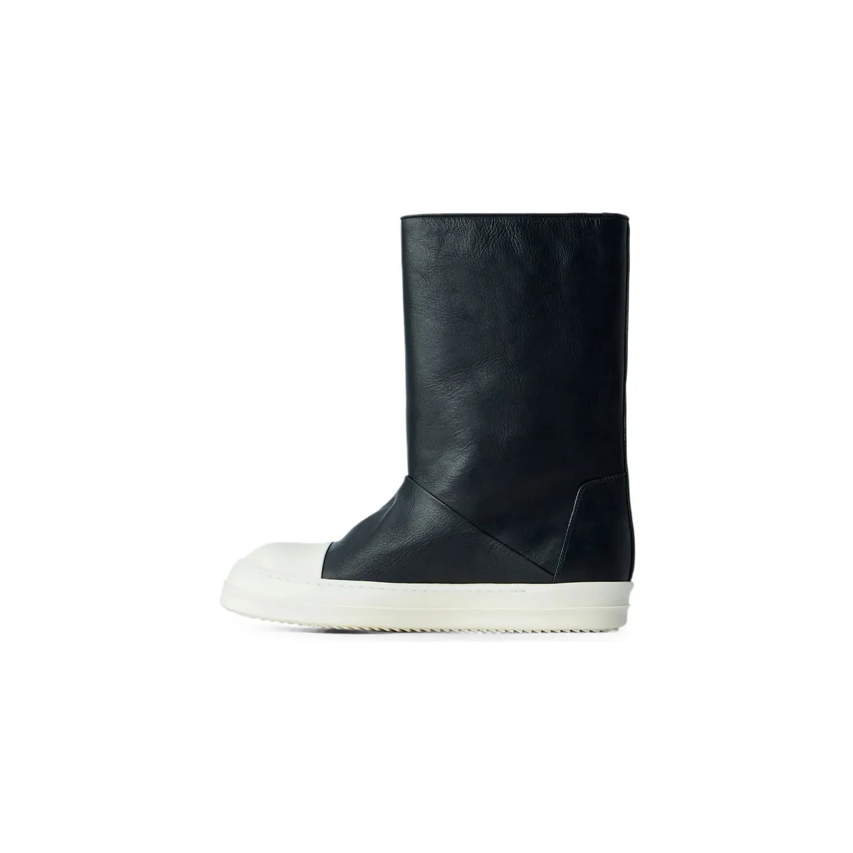 Rick Owens Sneakwaders Round-toe “Black” (RU02F4886 LOO 911) (3)