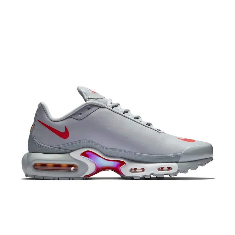 Nike Mercurial TN Wolf Grey Wolf Grey/Speed Red-White (AQ1088-001)