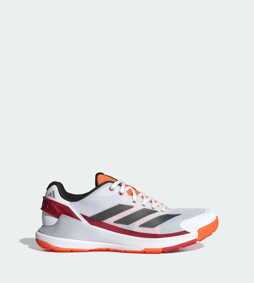 Adidas Crazyquick Padel Cloud White / Core Black / Lucid Orange (JR4647)