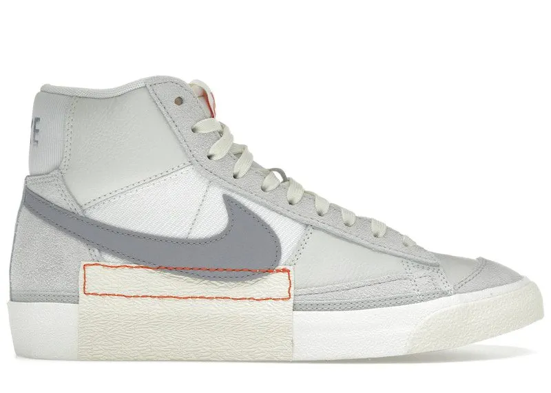 Nike Blazer Mid 77 Pro Club Summit White Cement Grey (DQ7673-104)