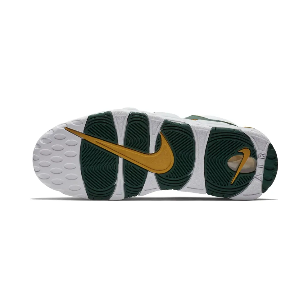 Nike Air More Uptempo Atlanta White/Gorge Green-Metallic Gold (AJ3139-100)