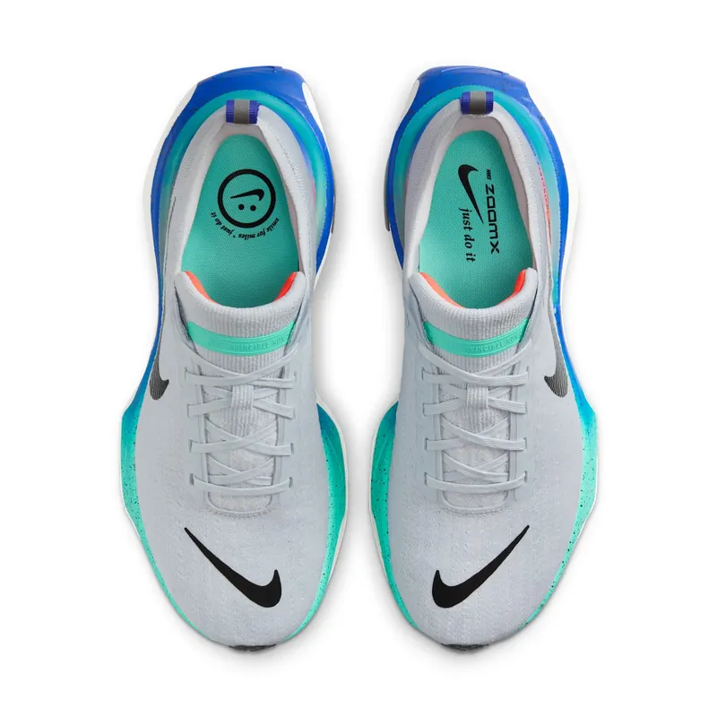 Nike ZoomX Invincible Run 3 “Pure Platinum Bright Mango Cool Mint” (HF4904-043)