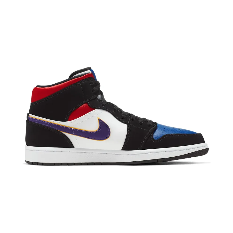 Air Jordan Nike AJ I 1 Mid ‘Lakers Top 3’ (2019) (852542-005)