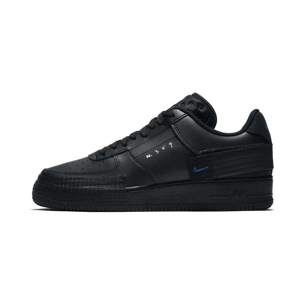 Nike Air Force AF 1 Low Type Triple Black (2019) (AT7859-001)