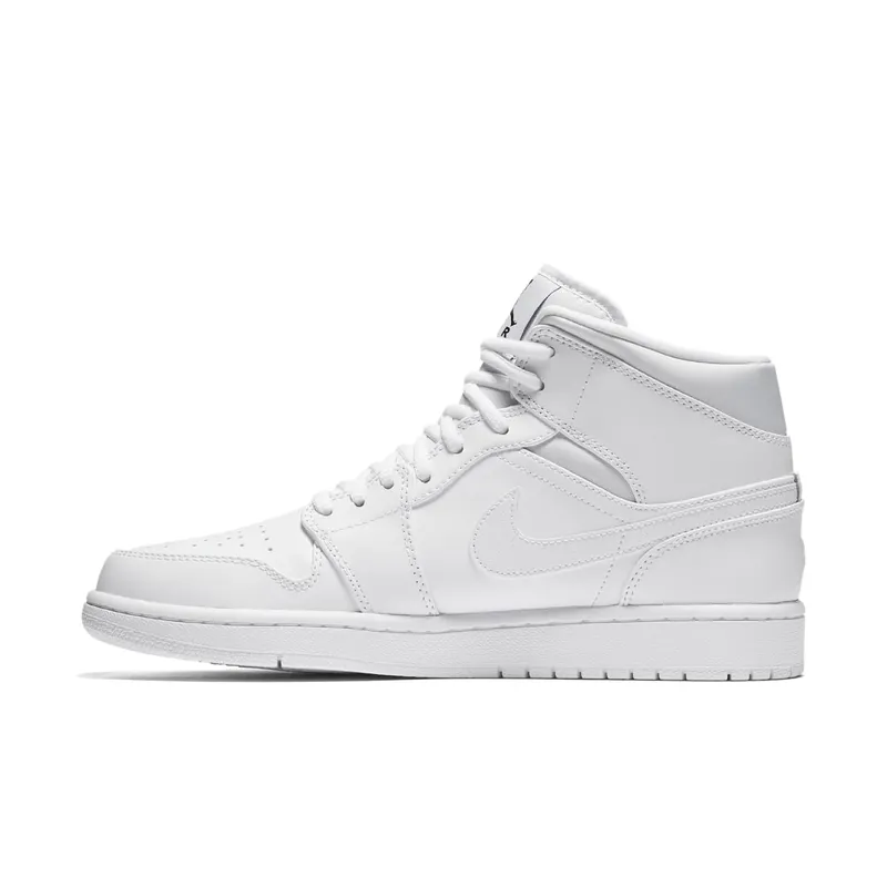 Jordan 1 Retro Mid White (2017) White/Black-White (554724-110)