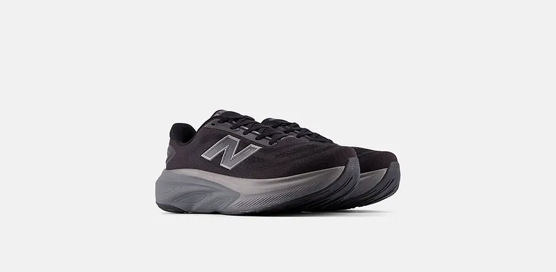 New Balance Fresh Foam More v6 Black Castlerock Black Metallic (MMORLA6)