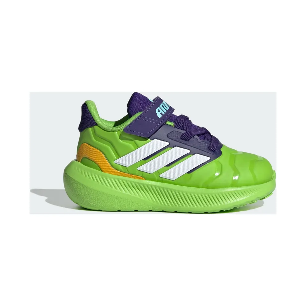 Adidas adidas Marvel Iron Hulk Runfalcon 5 Sneakers Kids Semi Solar Green / Cloud White / Collegiate Purple (JR4932)