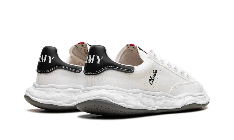 Maison Mihara Yasuhiro Charles Original Sole Low Canvas “White” (A12FW703-WHT)