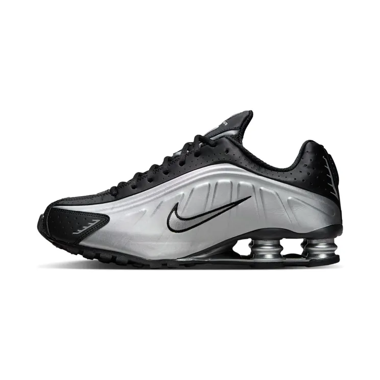 Nike Shox R4 “Metallic Silver / Black” (HQ1988-007)