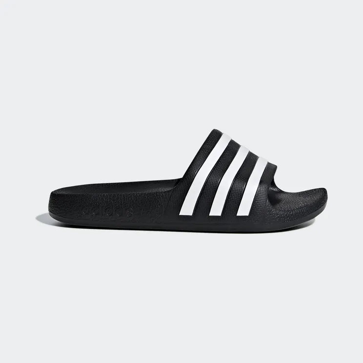 adidas Adilette Aqua Slides Kids “Core Black / Cloud White / Core Black” (F35556)