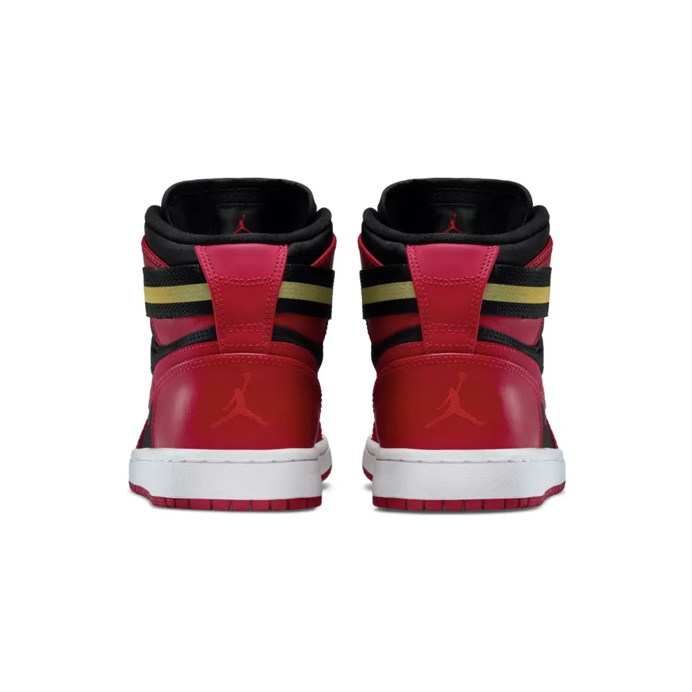 Jordan 1 Retro High Strap Gym Red Black/Gym Red-White (342132-002)