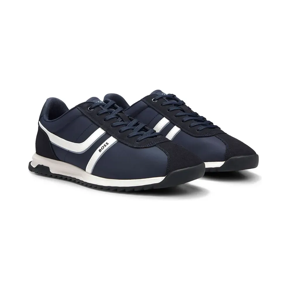 Boss – Zayn Lowp Nymi Trainers – Men – Shoes – Blue (50562818-401)