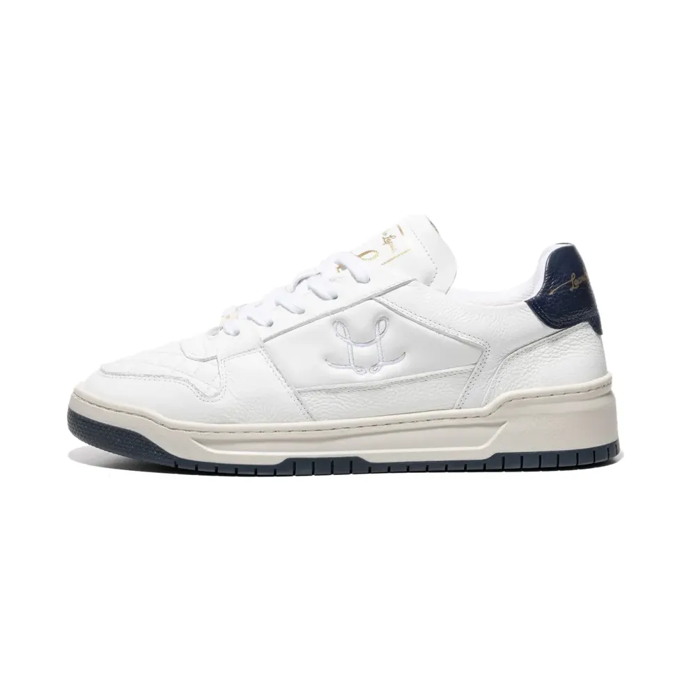 Leandro Lopes Tony with Embroidered logo – White (LL006P04)