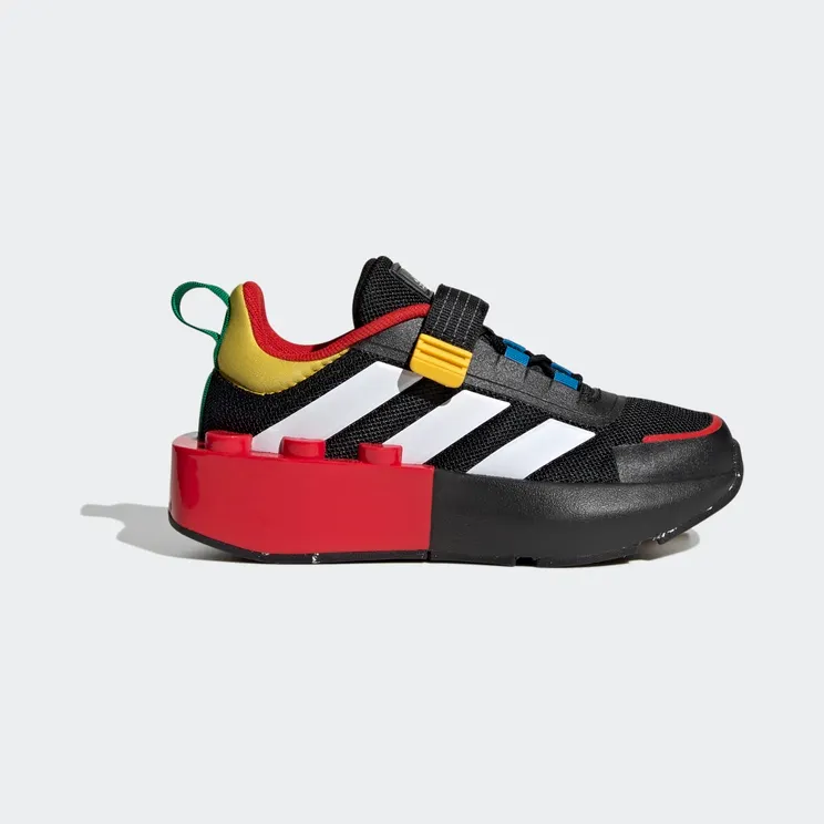 adidas x LEGO® Tech RNR met Elastische Veters en Klittenband Core Black / Cloud White / Red (HP5877)