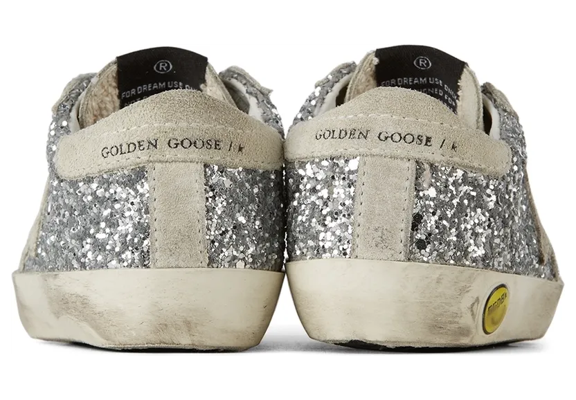 Golden Goose Baby Silver Glitter Super-Star Classic Sneakers (GJF00101.F000416.70136) (2)