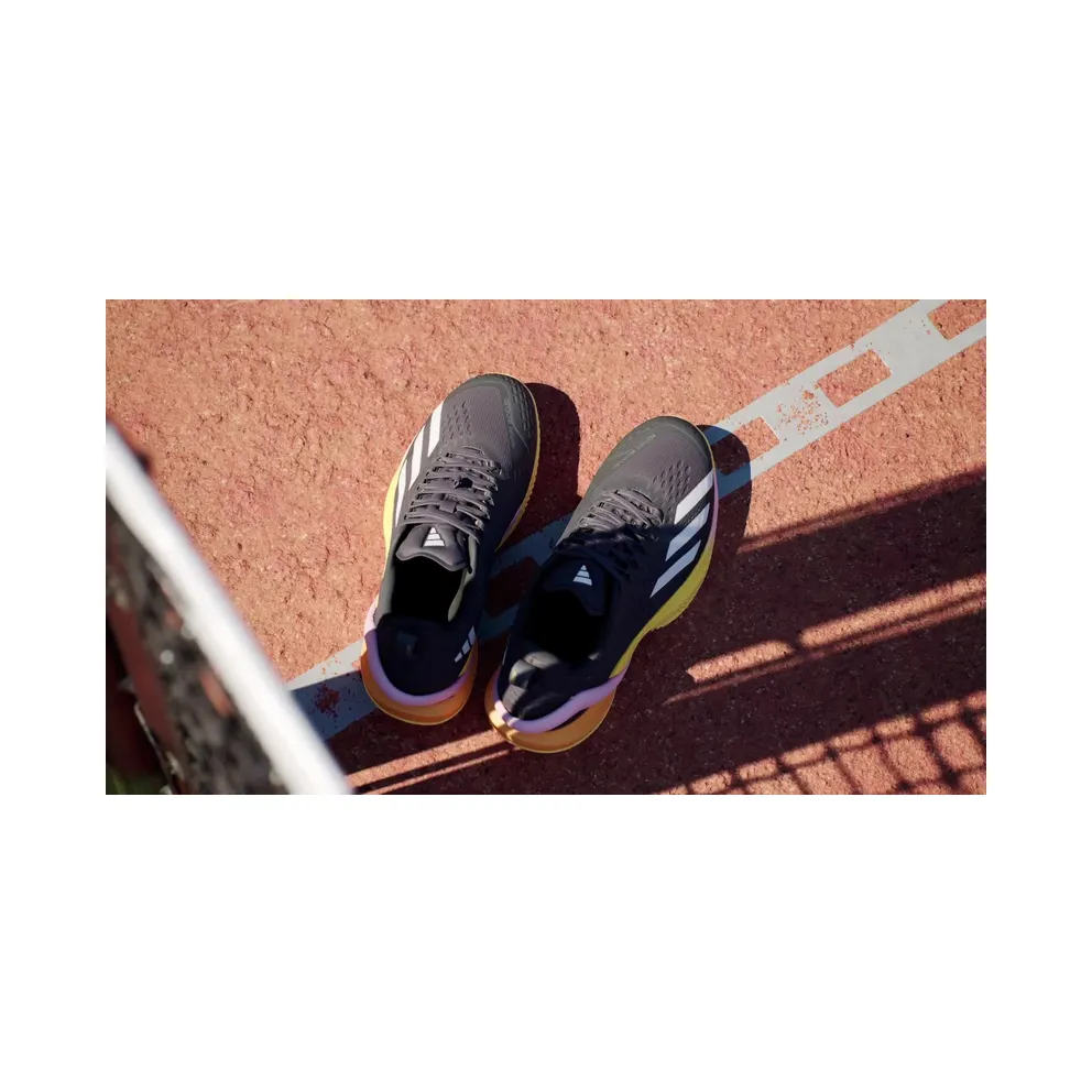 Adidas adizero Cybersonic Tennis Aurora Black / Zero Metalic / Spark (IF0437)