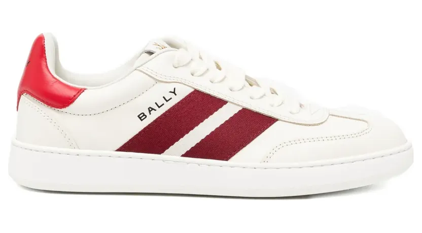 Bally Gestreepte sneakers – Beige (WK00CRVT013)