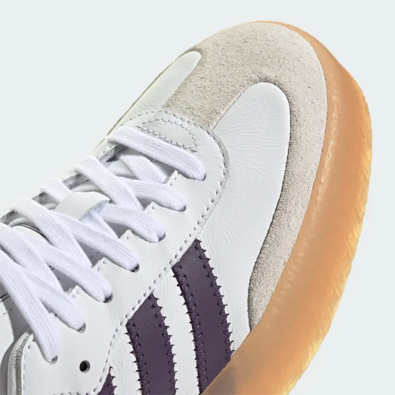 adidas Sambae White Off White Aurora Plum (JS3941)