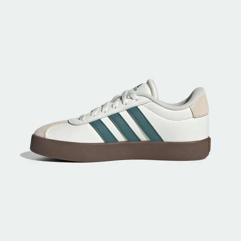 Adidas VL Court 3.0 Kids Off White / Preloved Teal / Wonder White (JR2219)