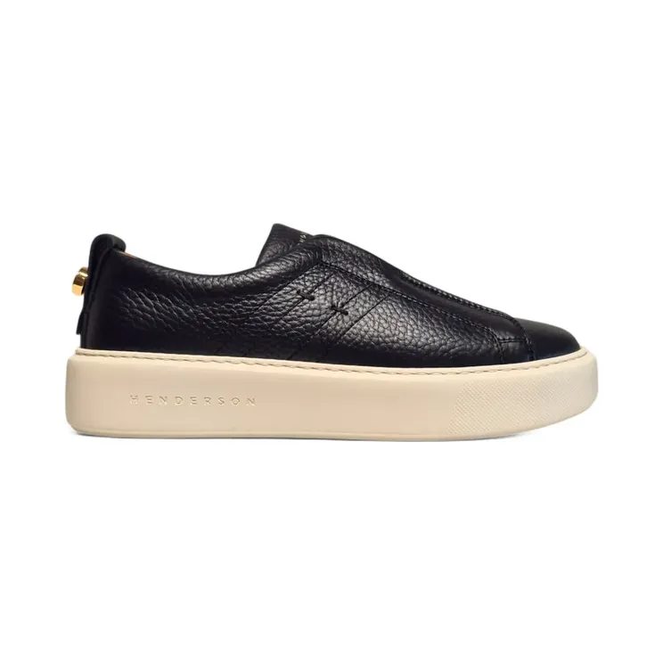 Henderson Baracco Slip-On-Sneakers “Black” (TERRYG)