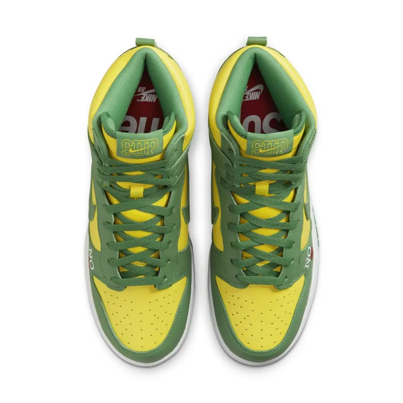Nike x Supreme SB Dunk High Brazil Pine Green (DN3741-700)