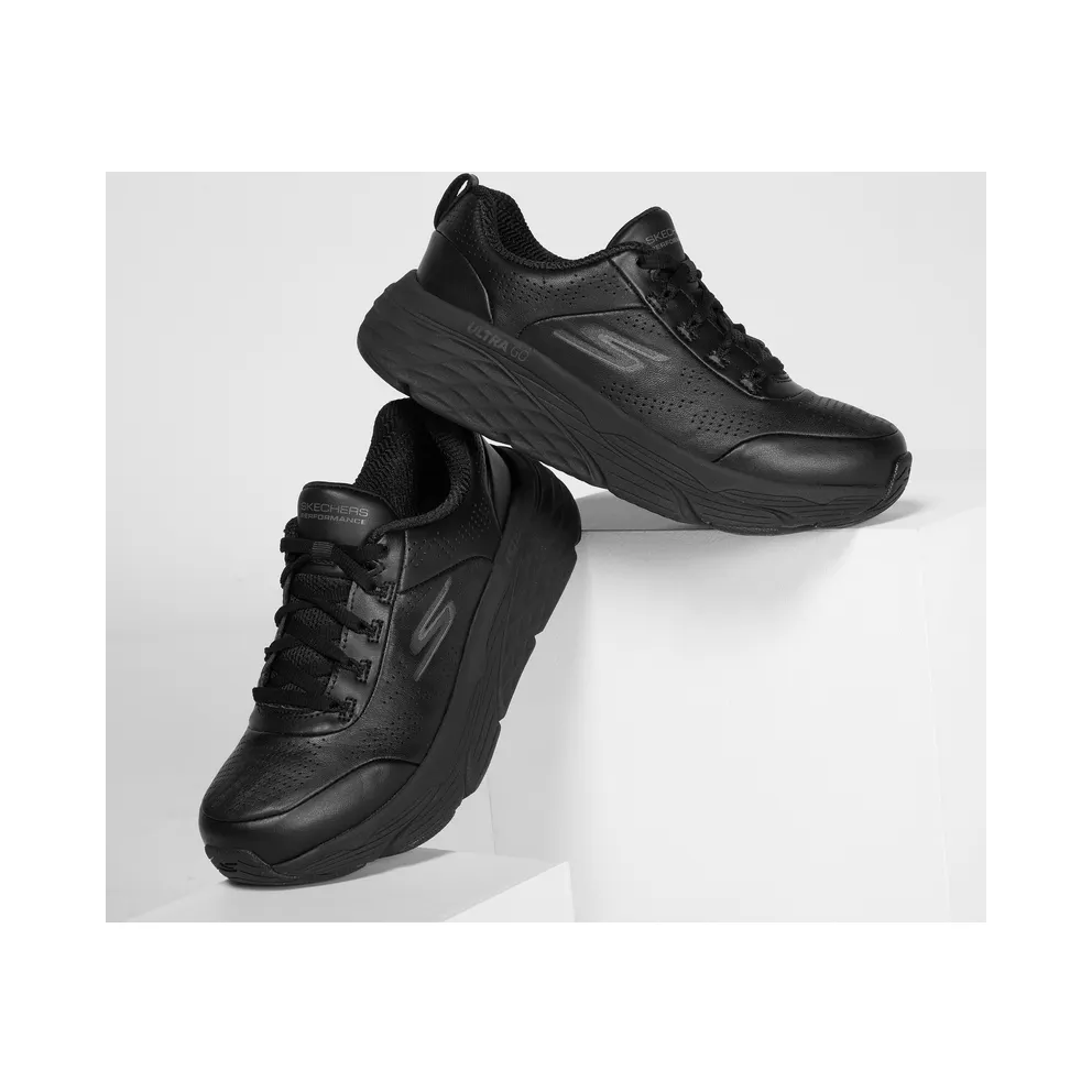 Skechers Max Cushioning Elite – Step Up – Black – “Black” (128044 BBK)