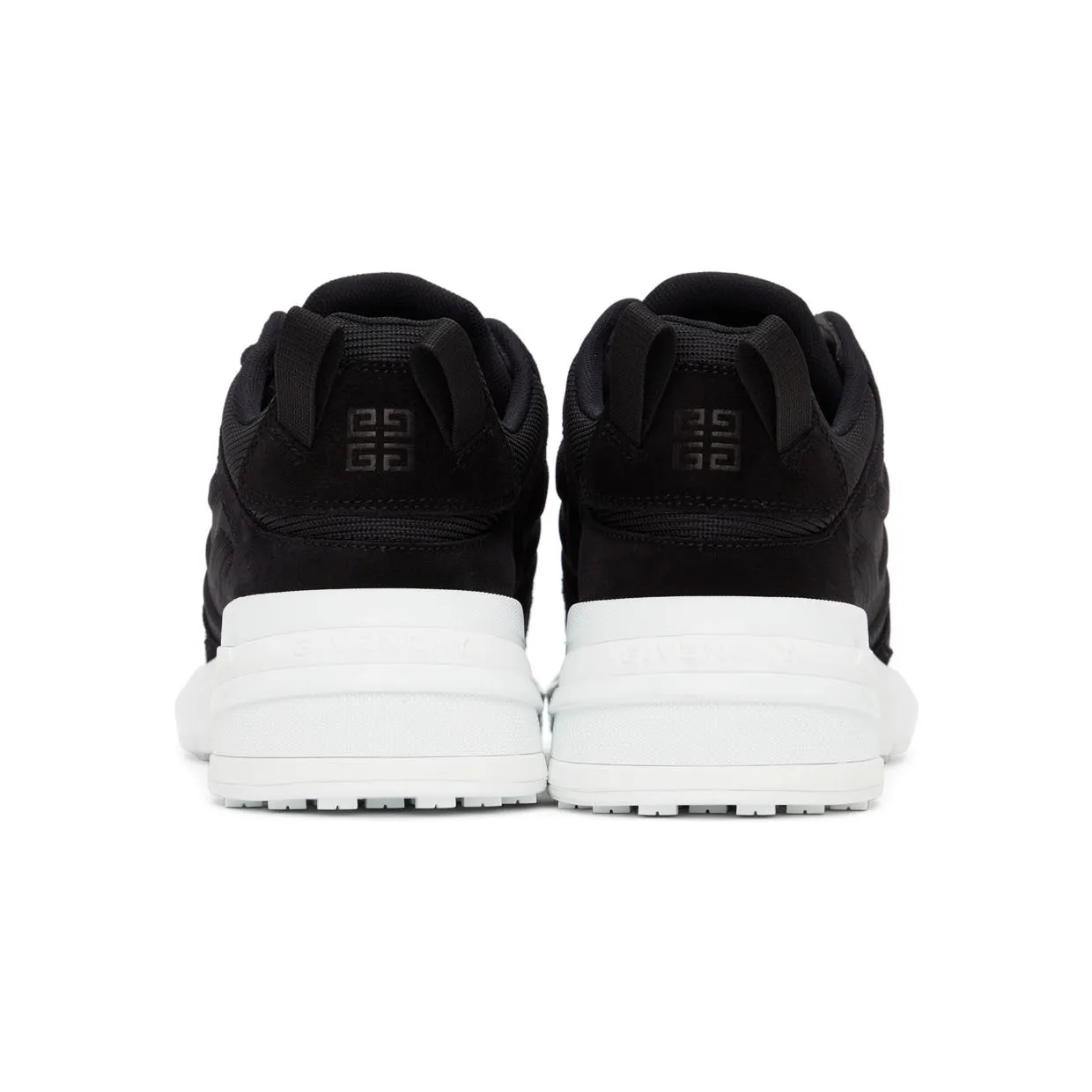 Givenchy Black & White GIV 1 Light Runner Sneakers (BH005FH13D) (4)