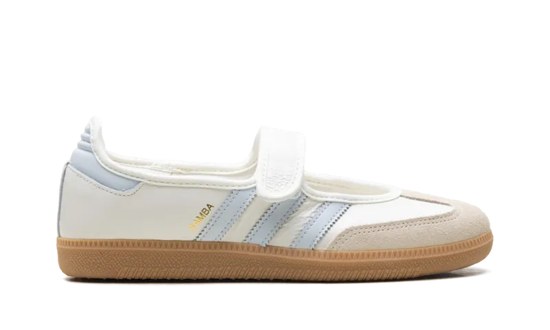 Adidas Samba Jane “White Blue Gum” (JR7339)