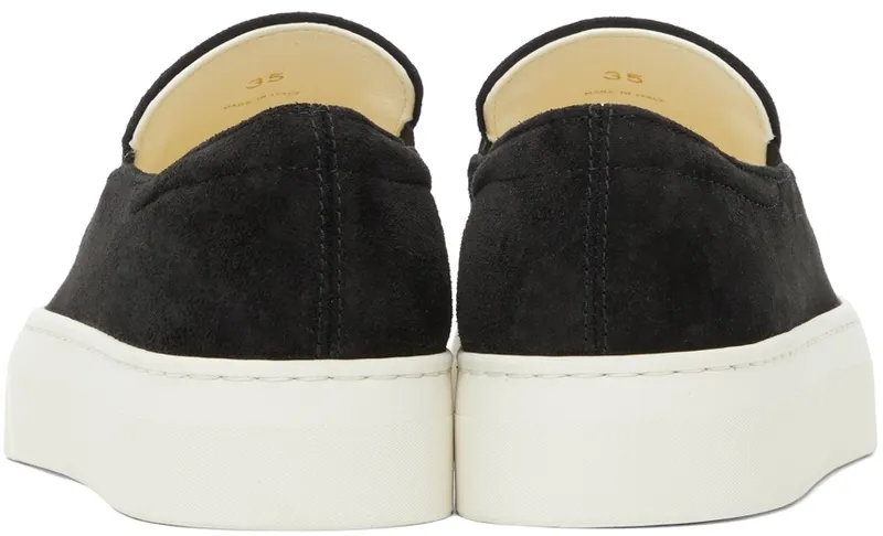 The Row Black Marie H Slip-on Sneakers (F1179-L25)